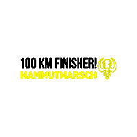 Wanderlust Finisher Sticker by Mammutmarsch