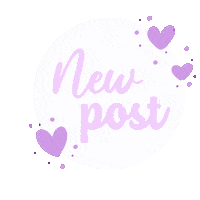 New Post Love Sticker
