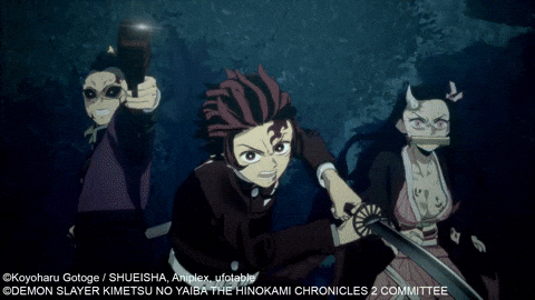 Video Game Fighting GIF by Demon Slayer: The Hinokami Chronicles 2