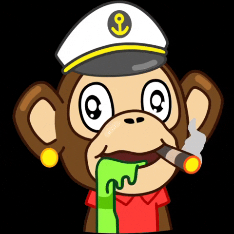 Sick Drooling GIF by LadiesofBAYC