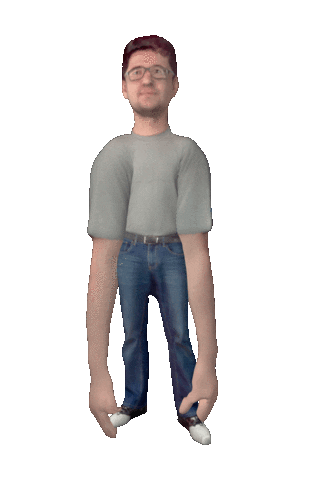 3D Portrait Sticker by Originals