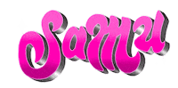 Pink Lettering Sticker