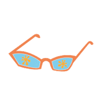 Summer Sunglasses Sticker by Méduse Original