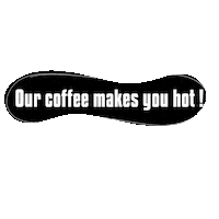 Cafeincup hot coffee cafe coffeeshop Sticker