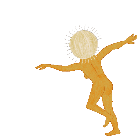 Lura_jimenez giphyupload dancing sun running Sticker