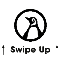 Swipe Up Penguin Books Sticker by Penguin Verlag