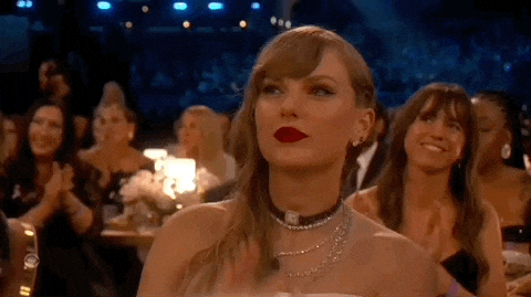 Taylor Swift Applause GIF by Recording Academy / GRAMMYs