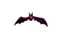 countryfoods halloween spooky bat bats Sticker