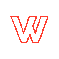 Alphabet W Sticker