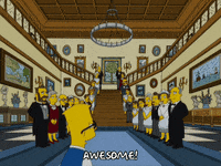 Excited Season 20 GIF by The Simpsons
