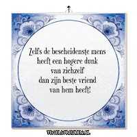 Respect Spreuk Sticker by Tegelspreuken.nl
