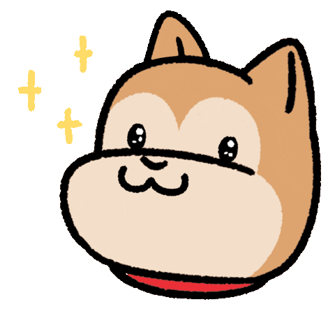 Happy Dog Sticker by Ai and Aiko