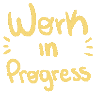 Work In Progress Wip Sticker