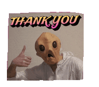 Gestik Thank You Sticker