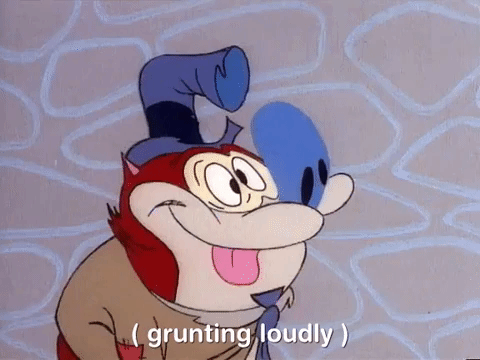 ren and stimpy nicksplat GIF