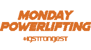 Gym Monday Sticker by igssport