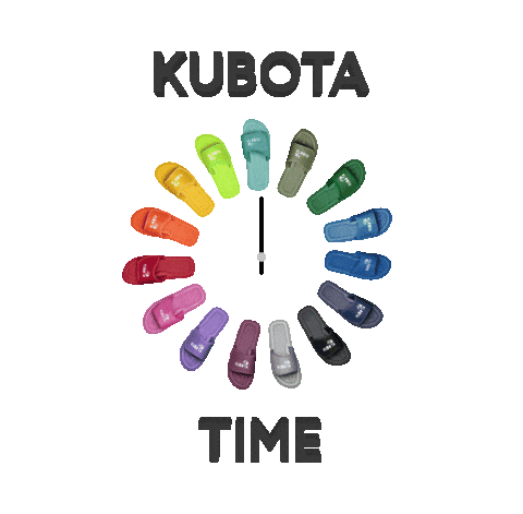 Time Flies Sticker by Kubota