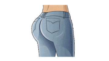 TheGluteSculpt ass booty peach weights Sticker