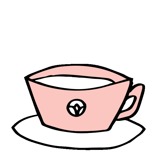 Cup Sticker by Abiby