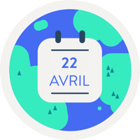 22 Avril Sticker by Jour de la Terre