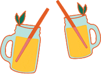 Summer Cheers Sticker by Vinokilo