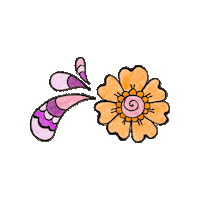 Flower Springflower Sticker by Rollin'Art