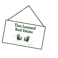 tinaleonardrealestate jay wilmington lake placid keene Sticker