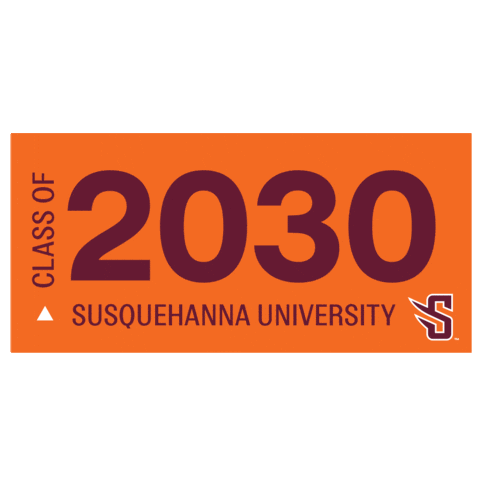 Celebrate River Hawks Sticker by Susquehanna University