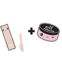 Eyes Lips Face F Sticker by e.l.f. Cosmetics