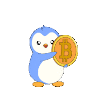 Think Question Mark Sticker by Pudgy Penguins