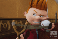 Aim Slingshot GIF by 10e Ave Productions
