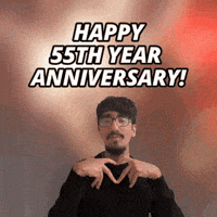 55Th Anniversary GIF