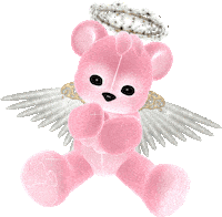 pink angel STICKER