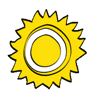 Happy Sun Sticker by Het Klokhuis