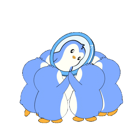 Go Team Crypto Sticker by Pudgy Penguins