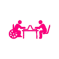 Werken Sticker by HandicapNL