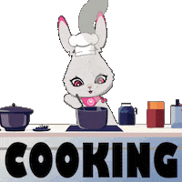 Smoke Cooking Sticker by Fluffey
