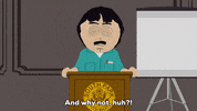 randy marsh speech GIF by South Park 