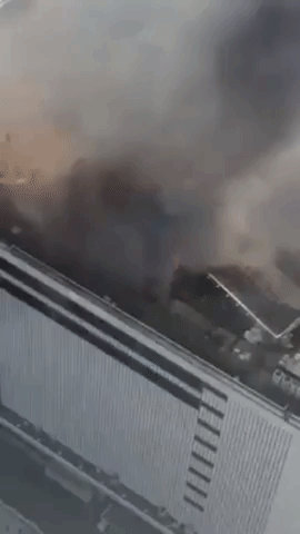 Fire Breaks Out at Nagoya Department Store