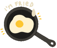 Tired Line Sticker