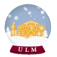 Merry Christmas Sticker by University of Louisiana Monroe