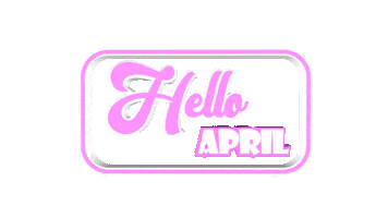 Happy April Sticker by OpticalArtInc.