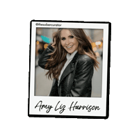 Amy Liz Harrison Sticker by The Sober Curator
