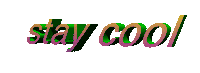 Stay Cool Text Sticker by AnimatedText