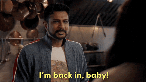 Im Back Utkarsh Ambudkar GIF by CBS