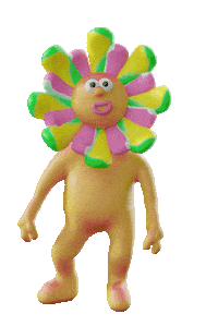 3D Flower Sticker by somedarappa