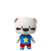 Shocked 3D Sticker by UpStudiosWorld