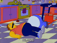 Drunk Season 3 GIF by The Simpsons
