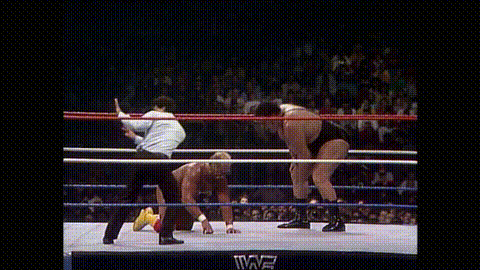 Integralist giphyupload wwf wrestlemania 3 GIF