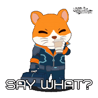 No Way Wtf Sticker by Hamieverse
